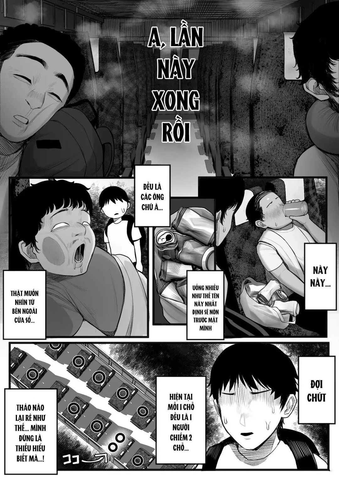 HentaiVN.net - Ảnh 4 - Lén lút trên chuyến xe - Oneshot