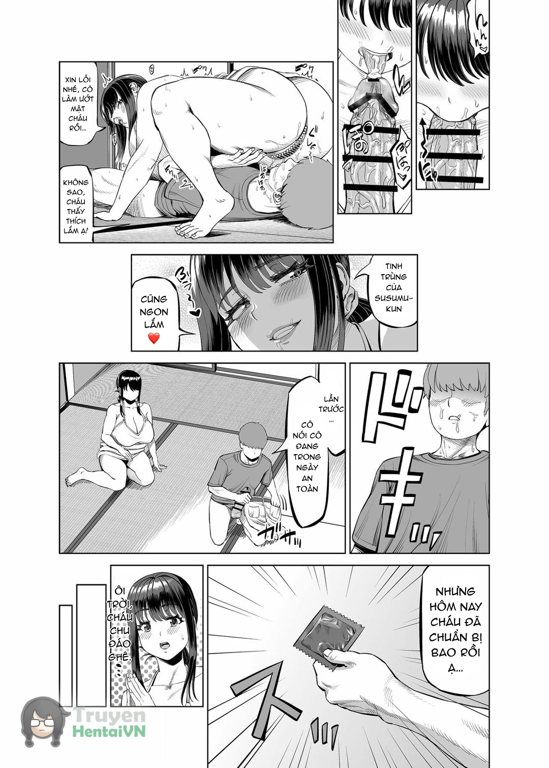 HentaiVN.net - Ảnh 13 - Tomodachi no Okaa-san ni Sasowarete... Inaka ni Kichaimashita! - Oneshot