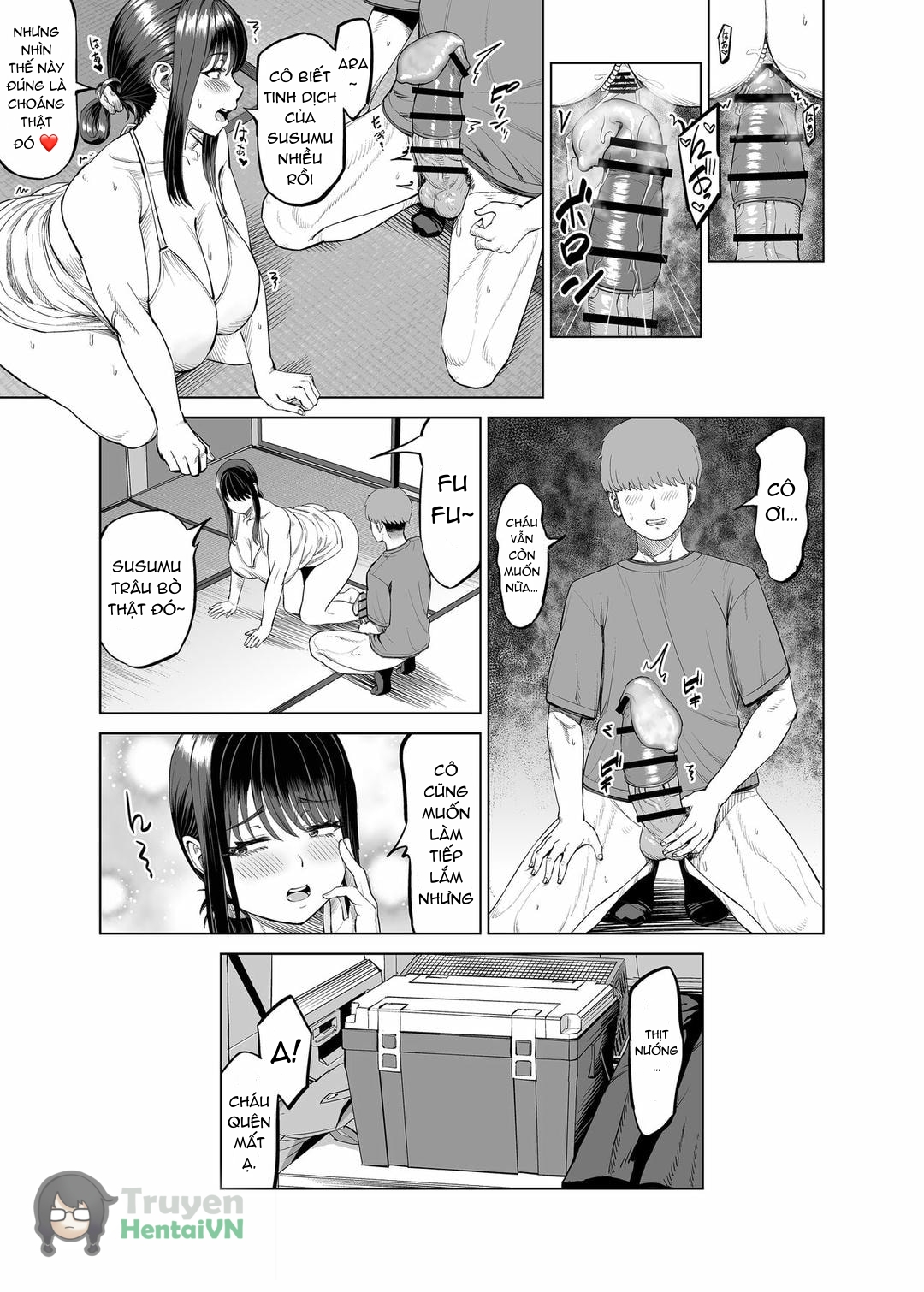 HentaiVN.net - Ảnh 19 - Tomodachi no Okaa-san ni Sasowarete... Inaka ni Kichaimashita! - Oneshot
