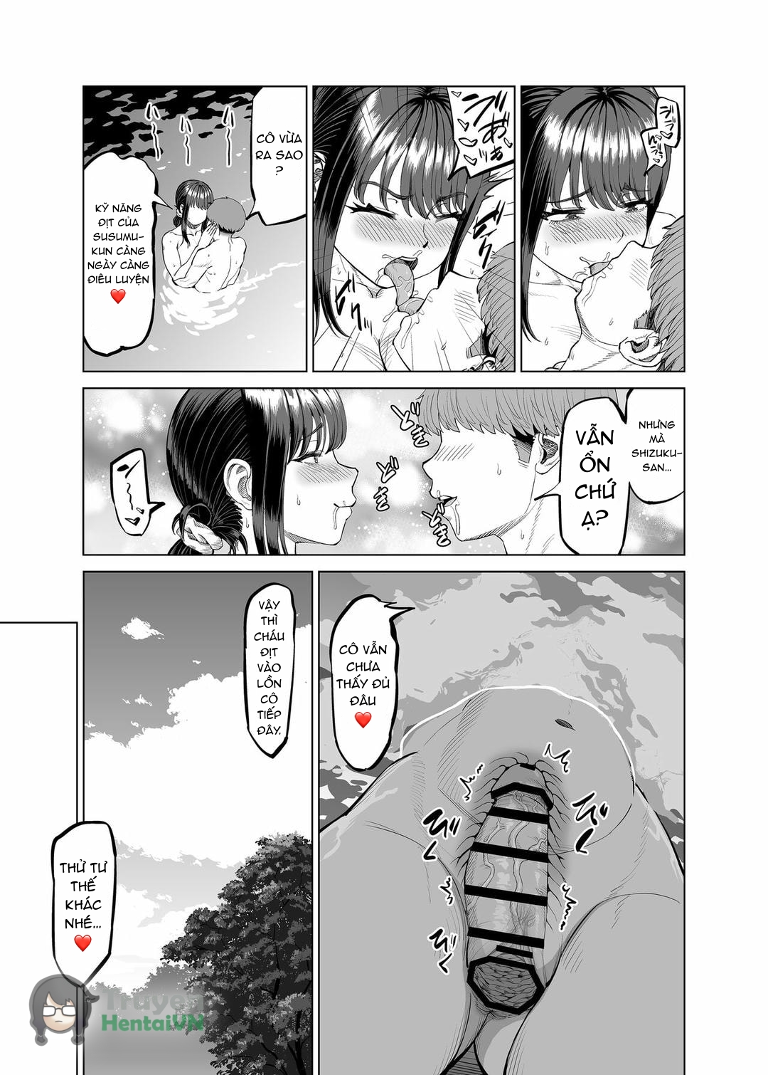 HentaiVN.net - Ảnh 32 - Tomodachi no Okaa-san ni Sasowarete... Inaka ni Kichaimashita! - Oneshot
