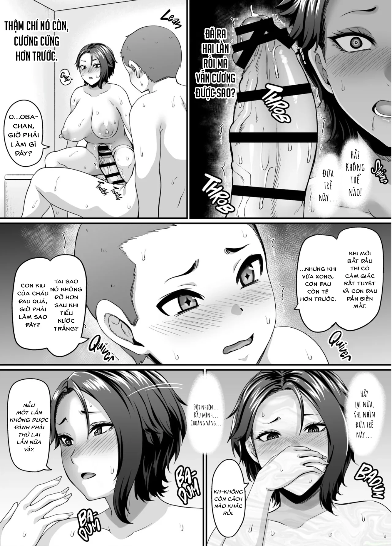 HentaiVN.net - Ảnh 27 - Musuko no Tomodachi (← Incubus) ni Miryou Sareta YanMama wa Mesu ni Naru - Oneshot