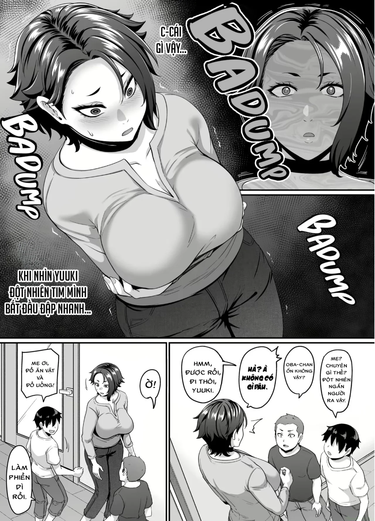 HentaiVN.net - Ảnh 4 - Musuko no Tomodachi (← Incubus) ni Miryou Sareta YanMama wa Mesu ni Naru - Oneshot