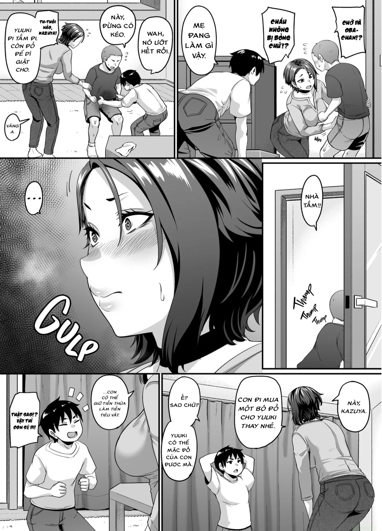 HentaiVN.net - Ảnh 8 - Musuko no Tomodachi (← Incubus) ni Miryou Sareta YanMama wa Mesu ni Naru - Oneshot