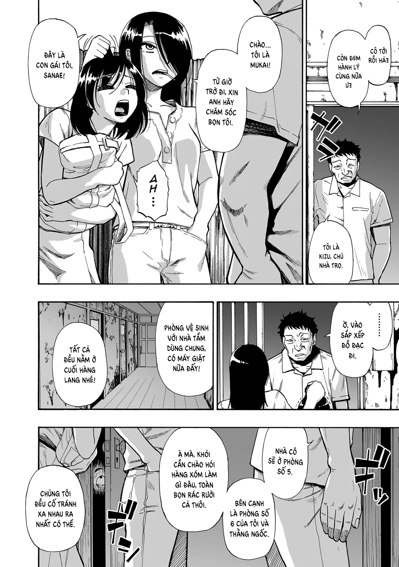 HentaiVN.net - Ảnh 6 - Khu ổ chuột [Garbage Dump, Hakidame] - Chap 1