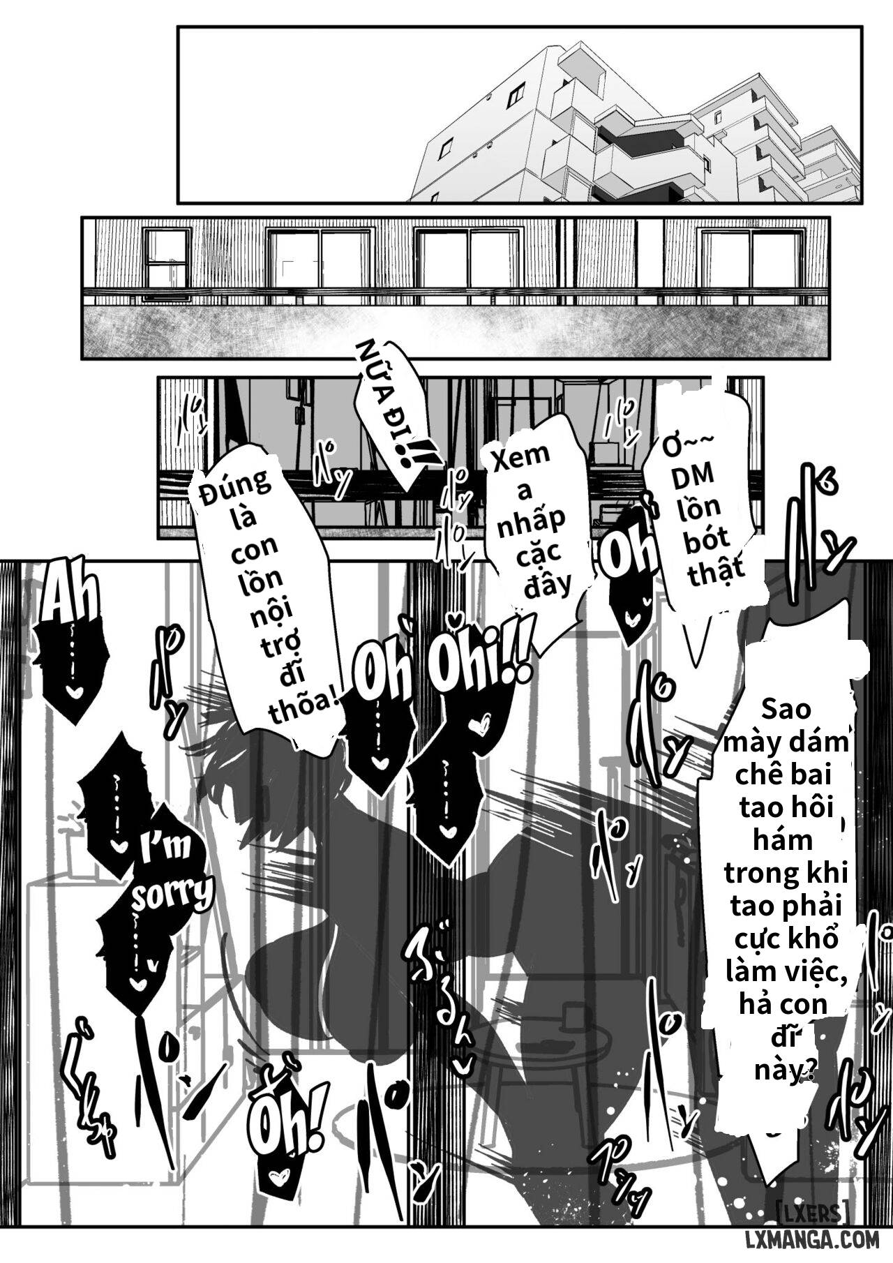 HentaiVN.net - Ảnh 5 - Địt sưng lồn bà nội trợ vì dám khinh thường người khác! - One shot