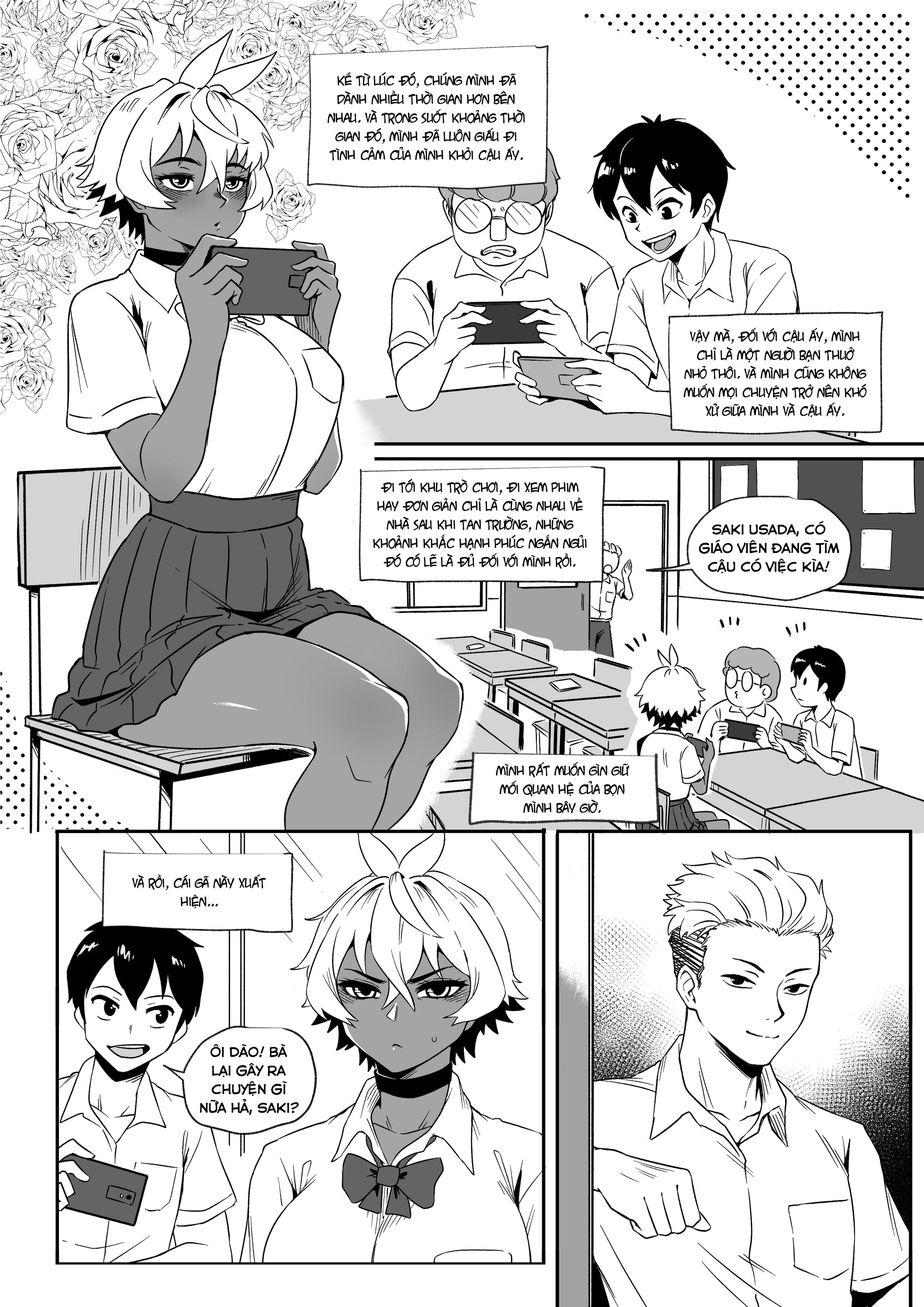 HentaiVN.net - Ảnh 12 - Câu Chuyện Về Việc Giành Lấy Người Bạn Thuở Nhỏ Tomboy Từ Một Tên Nam Chính Harem Trong Truyện Rom-Com - Chapter 1