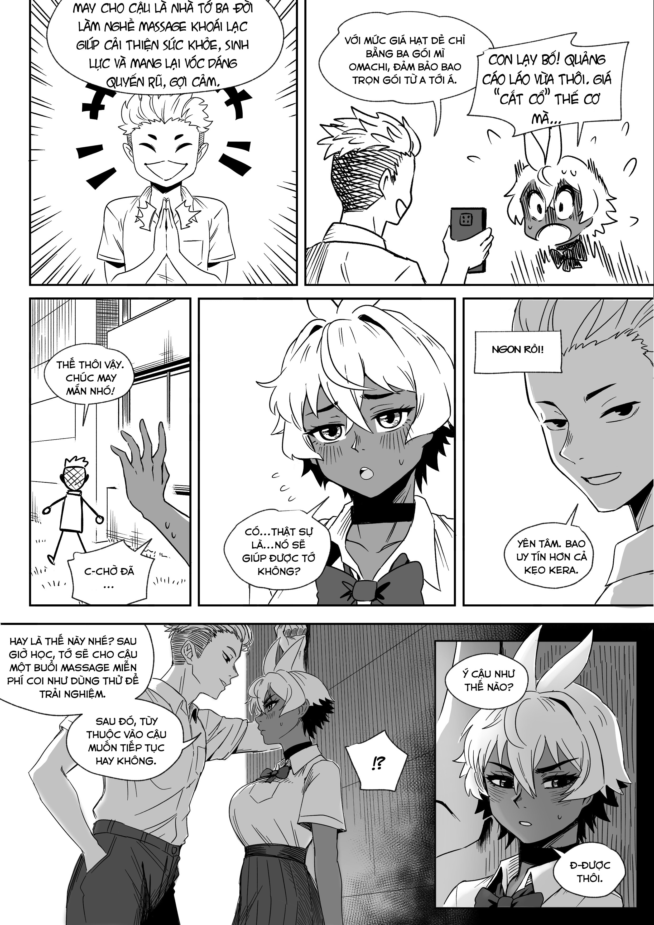 HentaiVN.net - Ảnh 4 - Câu Chuyện Về Việc Giành Lấy Người Bạn Thuở Nhỏ Tomboy Từ Một Tên Nam Chính Harem Trong Truyện Rom-Com - Chapter 1