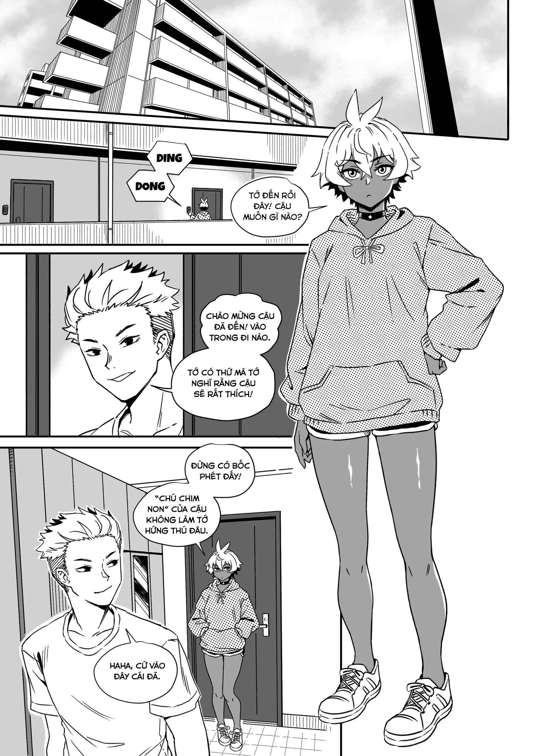 HentaiVN.net - Ảnh 13 - Câu Chuyện Về Việc Giành Lấy Người Bạn Thuở Nhỏ Tomboy Từ Một Tên Nam Chính Harem Trong Truyện Rom-Com - Chapter 2