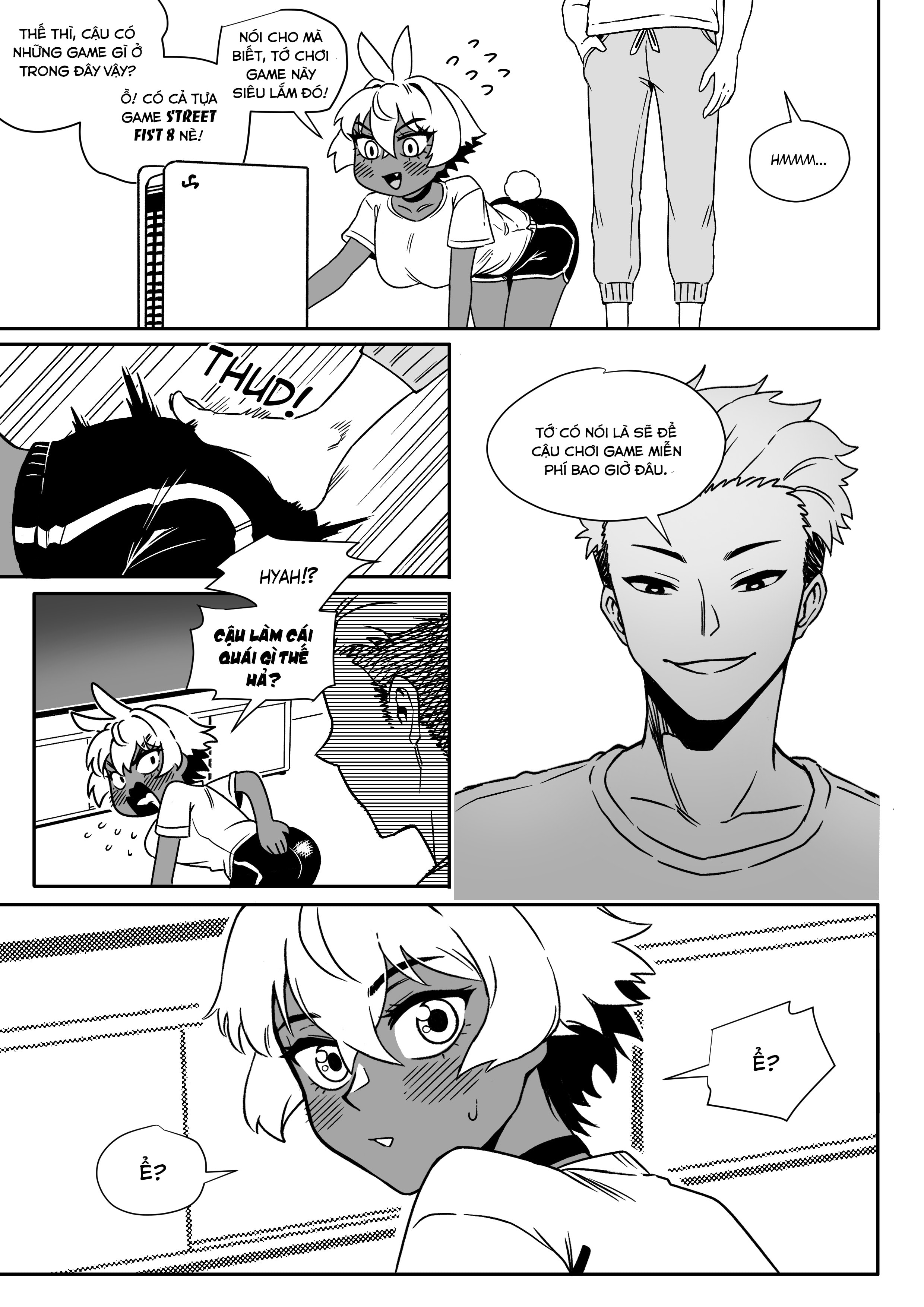 HentaiVN.net - Ảnh 15 - Câu Chuyện Về Việc Giành Lấy Người Bạn Thuở Nhỏ Tomboy Từ Một Tên Nam Chính Harem Trong Truyện Rom-Com - Chapter 2