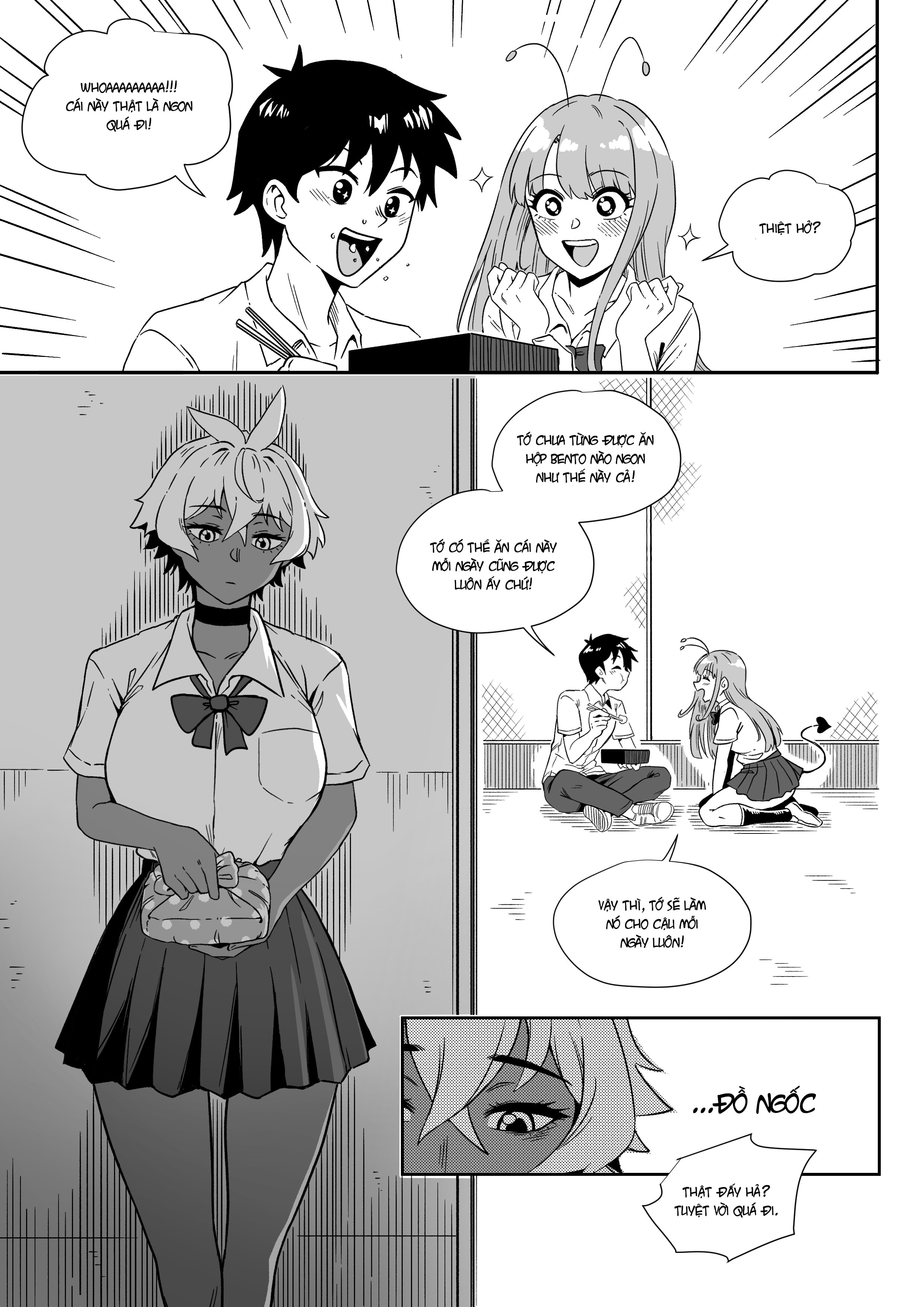 HentaiVN.net - Ảnh 3 - Câu Chuyện Về Việc Giành Lấy Người Bạn Thuở Nhỏ Tomboy Từ Một Tên Nam Chính Harem Trong Truyện Rom-Com - Chapter 2