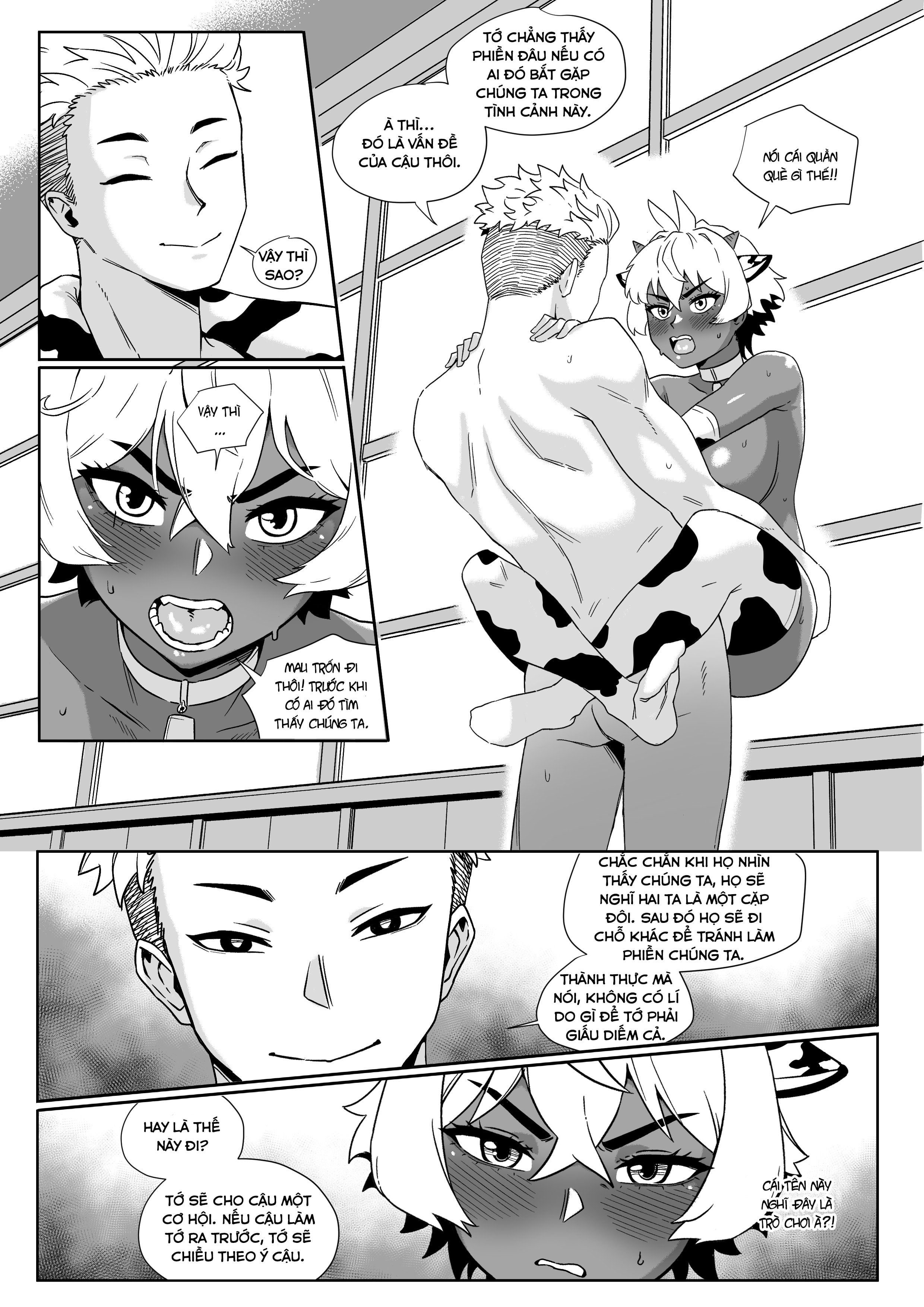 HentaiVN.net - Ảnh 14 - Câu Chuyện Về Việc Giành Lấy Người Bạn Thuở Nhỏ Tomboy Từ Một Tên Nam Chính Harem Trong Truyện Rom-Com - Chapter 3