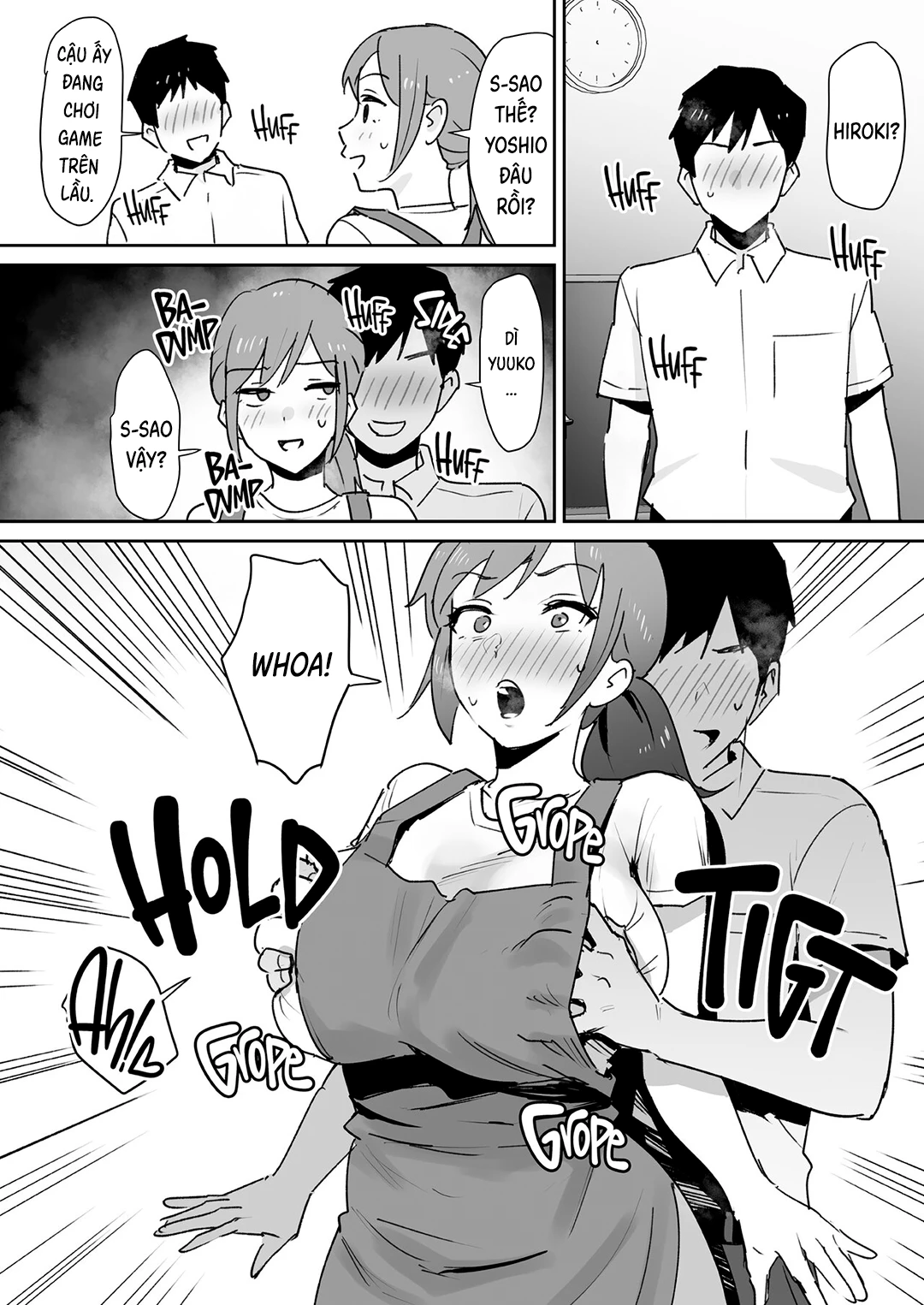 HentaiVN.net - Ảnh 19 - Mẹ bạn tôi cần một con cặc khủng! - Oneshot