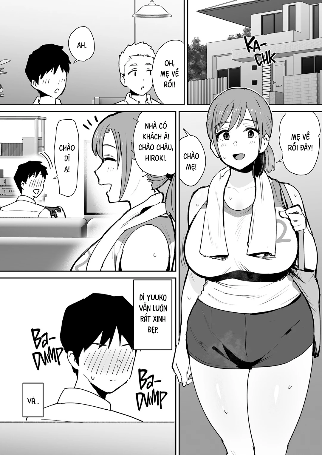 HentaiVN.net - Ảnh 3 - Mẹ bạn tôi cần một con cặc khủng! - Oneshot