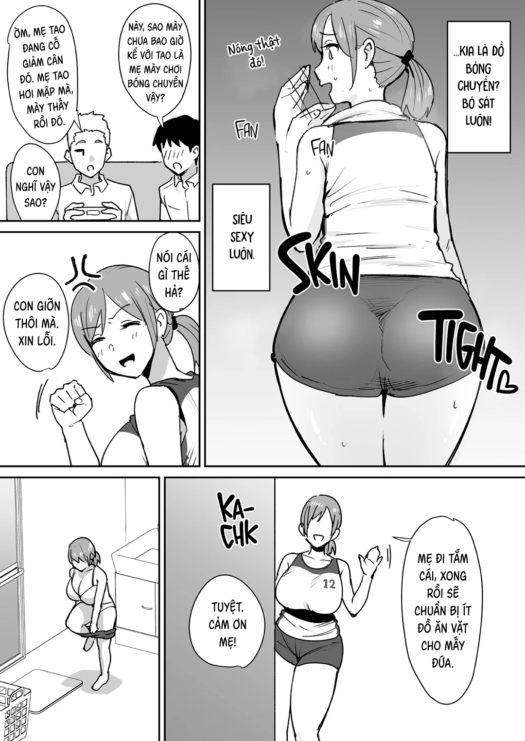 HentaiVN.net - Ảnh 4 - Mẹ bạn tôi cần một con cặc khủng! - Oneshot
