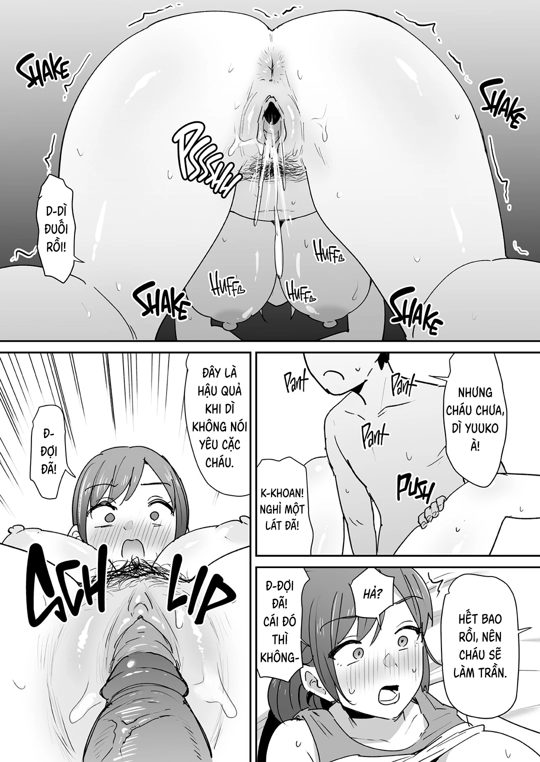 HentaiVN.net - Ảnh 47 - Mẹ bạn tôi cần một con cặc khủng! - Oneshot