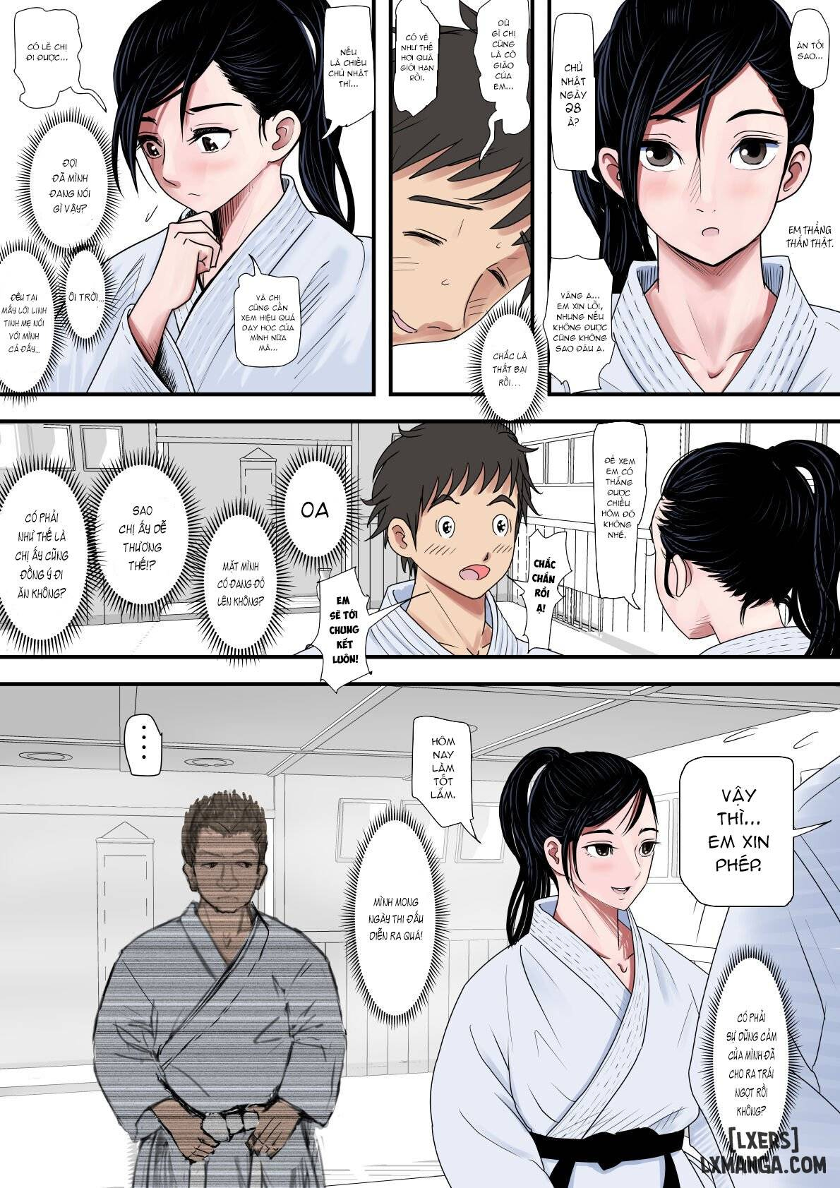 HentaiVN.net - Ảnh 13 - Aru Bijin Karateka no Haiboku Nisshi - chap 1