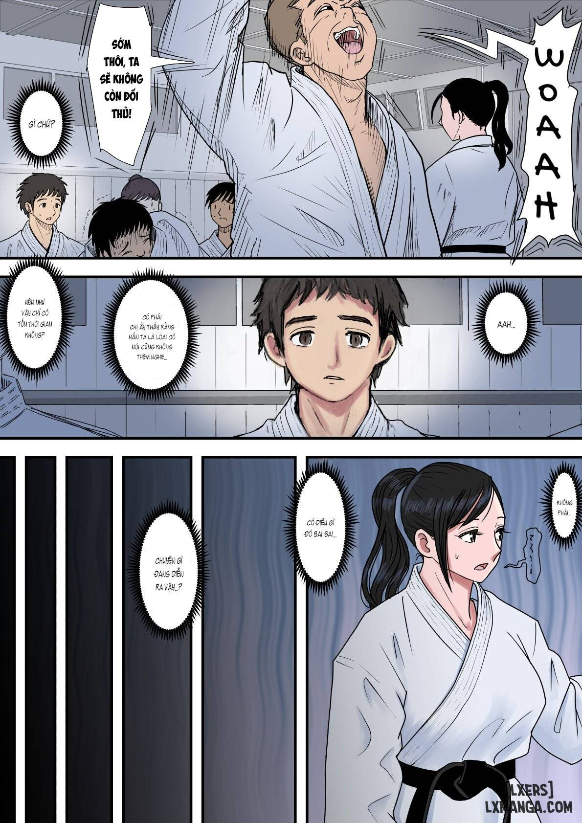 HentaiVN.net - Ảnh 18 - Aru Bijin Karateka no Haiboku Nisshi - chap 1