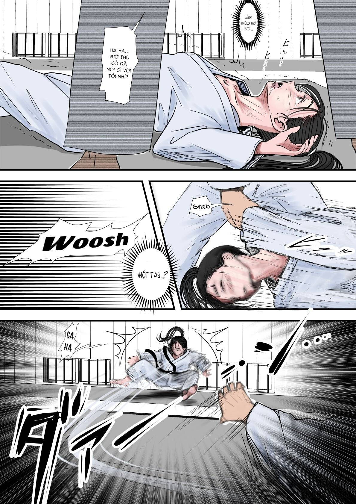 HentaiVN.net - Ảnh 24 - Aru Bijin Karateka no Haiboku Nisshi - chap 1