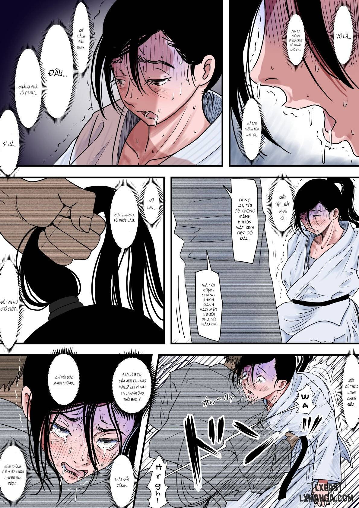 HentaiVN.net - Ảnh 25 - Aru Bijin Karateka no Haiboku Nisshi - chap 1