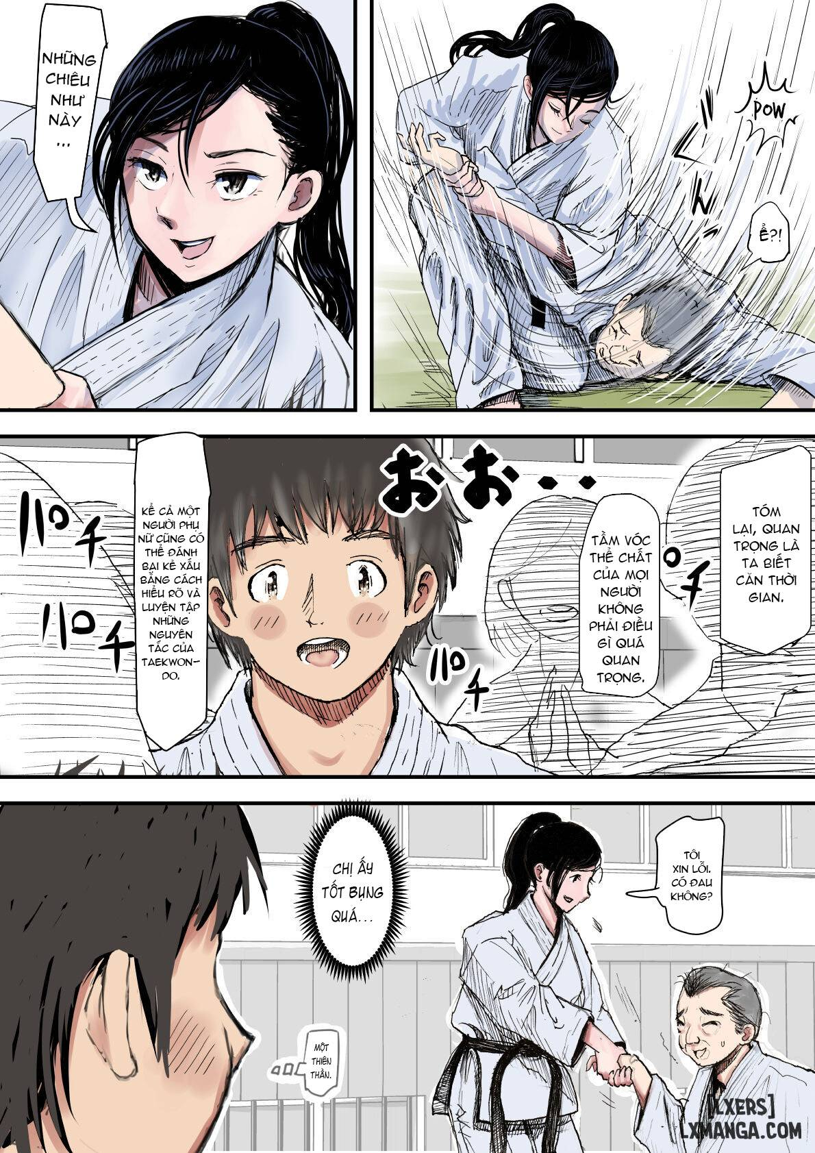HentaiVN.net - Ảnh 5 - Aru Bijin Karateka no Haiboku Nisshi - chap 1