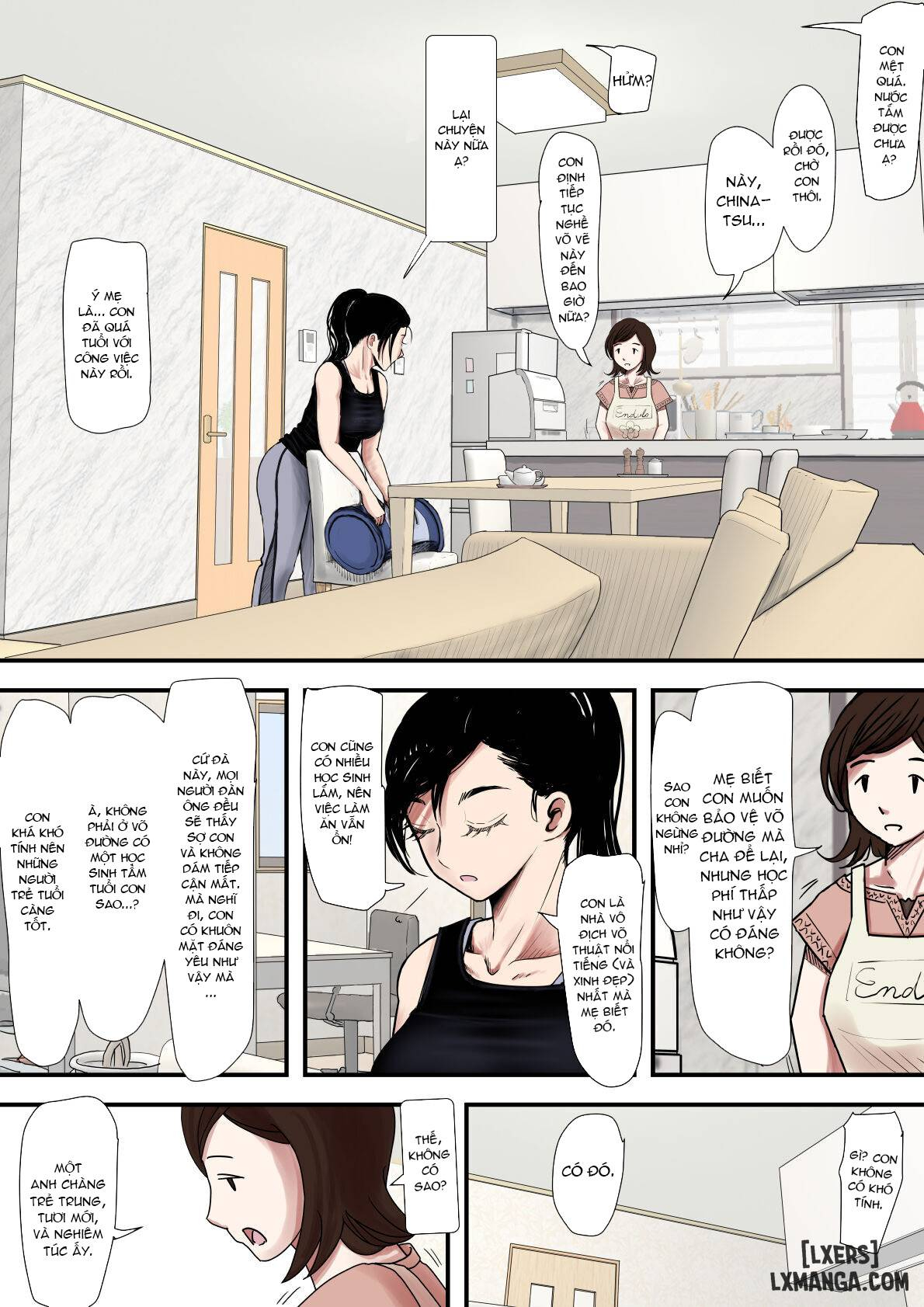 HentaiVN.net - Ảnh 8 - Aru Bijin Karateka no Haiboku Nisshi - chap 1
