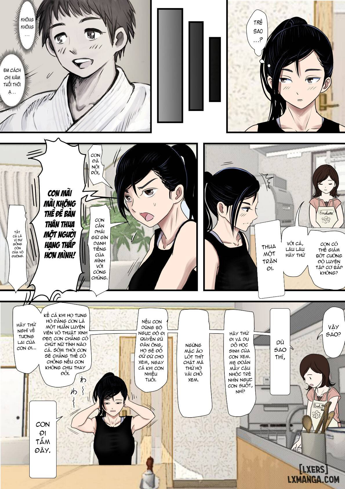 HentaiVN.net - Ảnh 9 - Aru Bijin Karateka no Haiboku Nisshi - chap 1