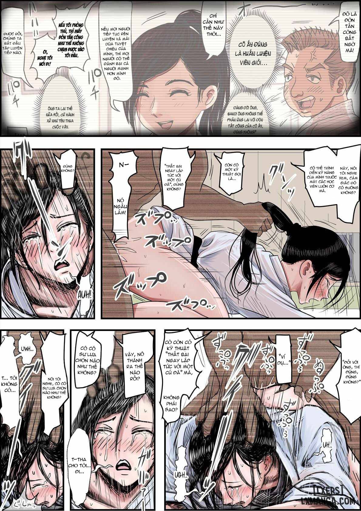 HentaiVN.net - Ảnh 19 - Aru Bijin Karateka no Haiboku Nisshi - chap 2