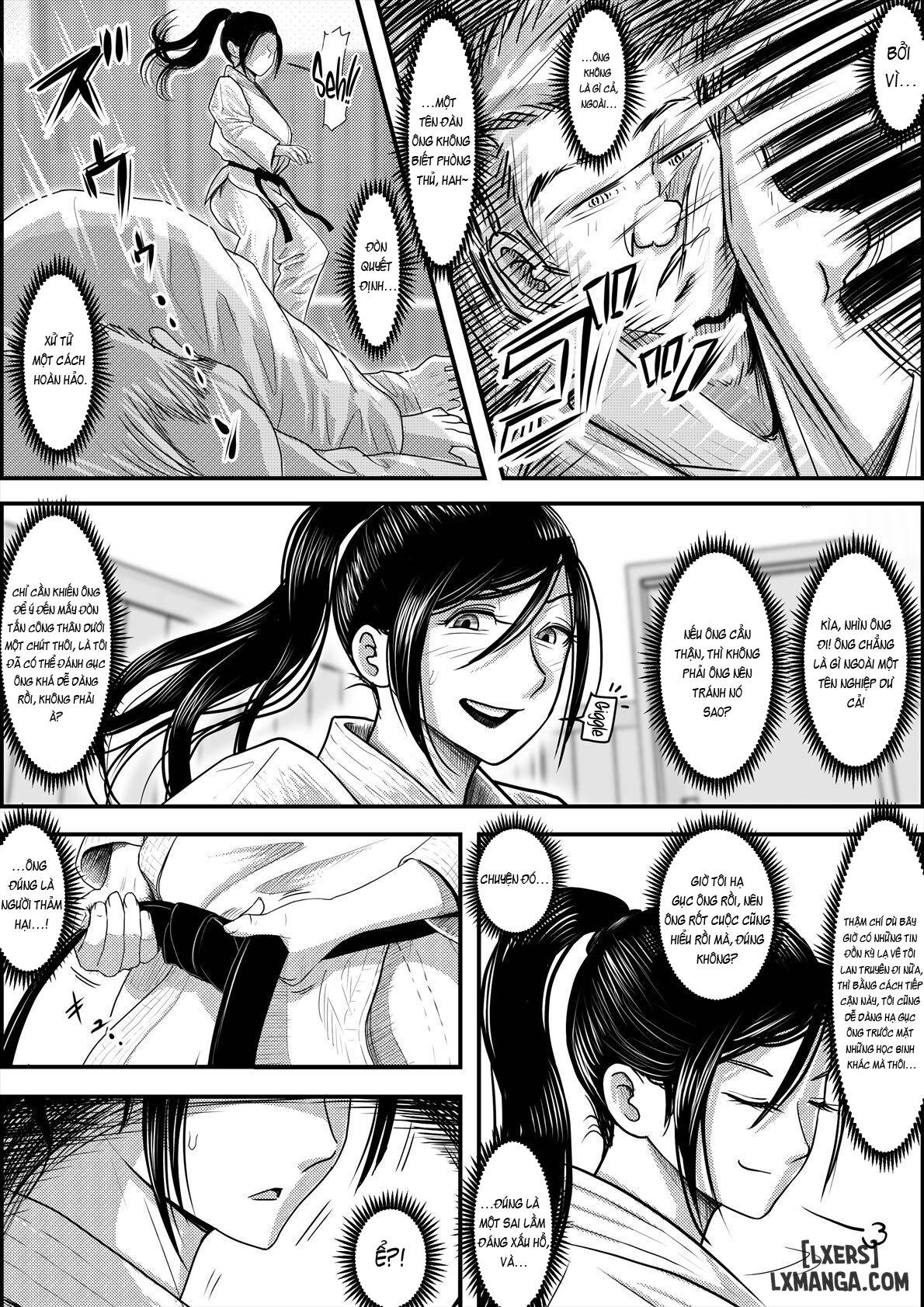 HentaiVN.net - Ảnh 6 - Aru Bijin Karateka no Haiboku Nisshi - chap 2