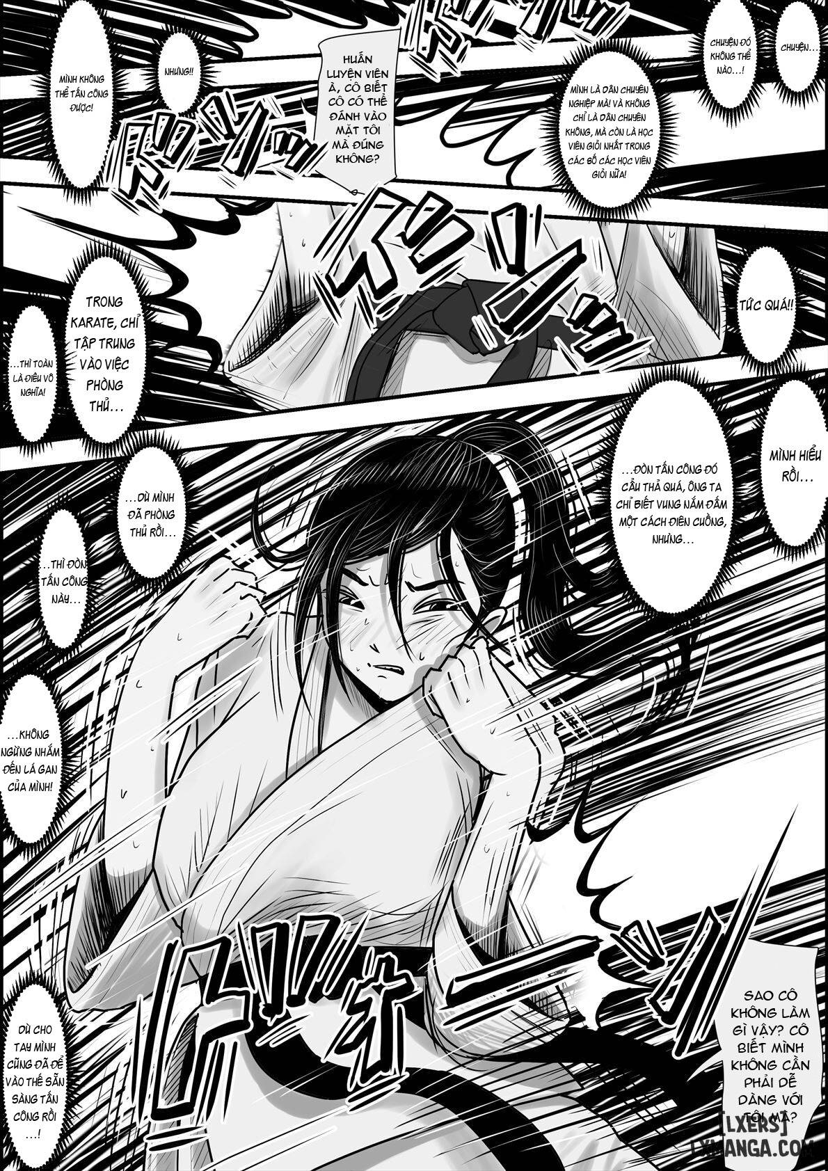 HentaiVN.net - Ảnh 8 - Aru Bijin Karateka no Haiboku Nisshi - chap 2