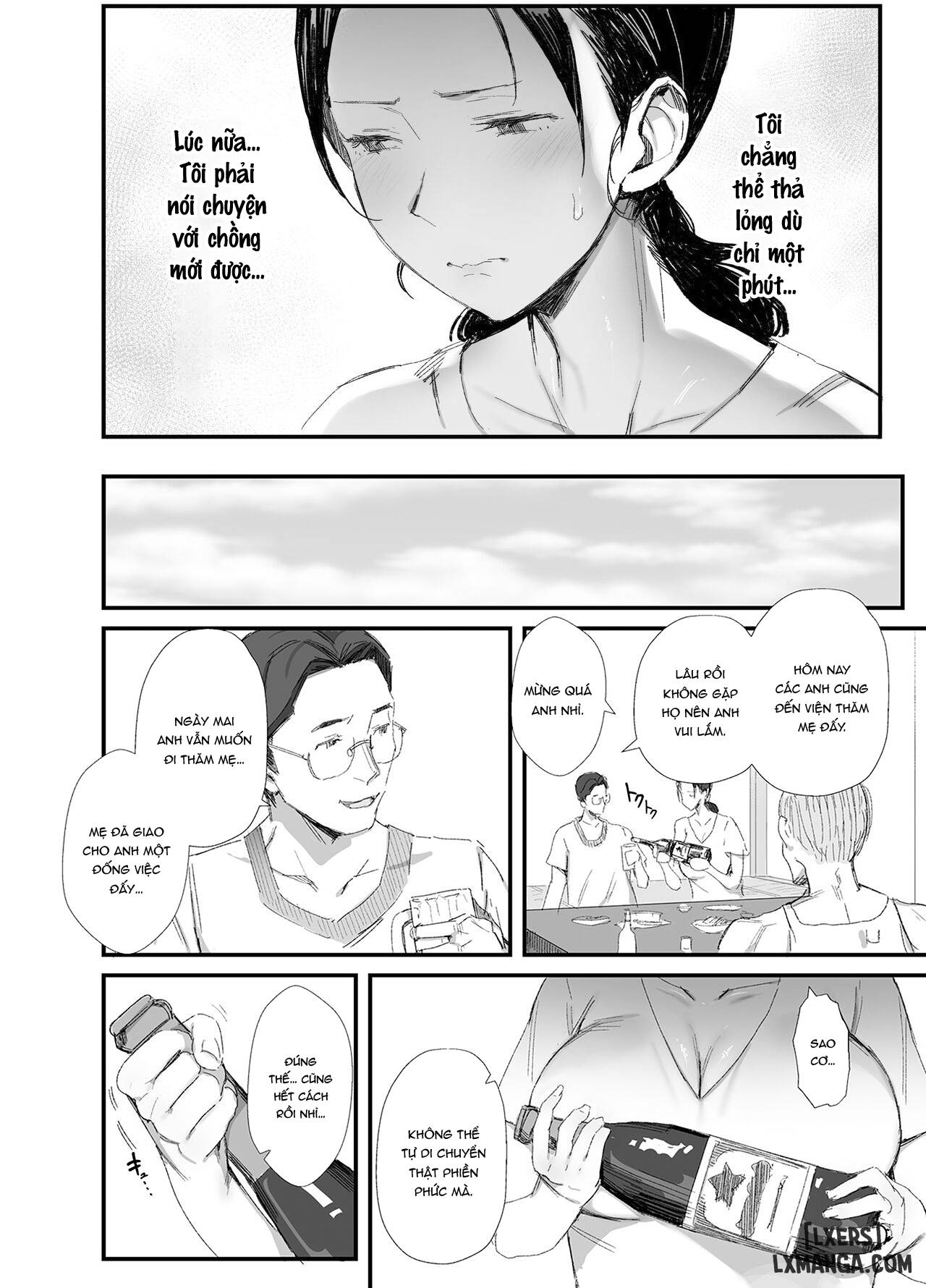 HentaiVN.net - Ảnh 12 - Inaka ni Sumu Dosukebe Gifu to Kosodate Yome - Oneshot.