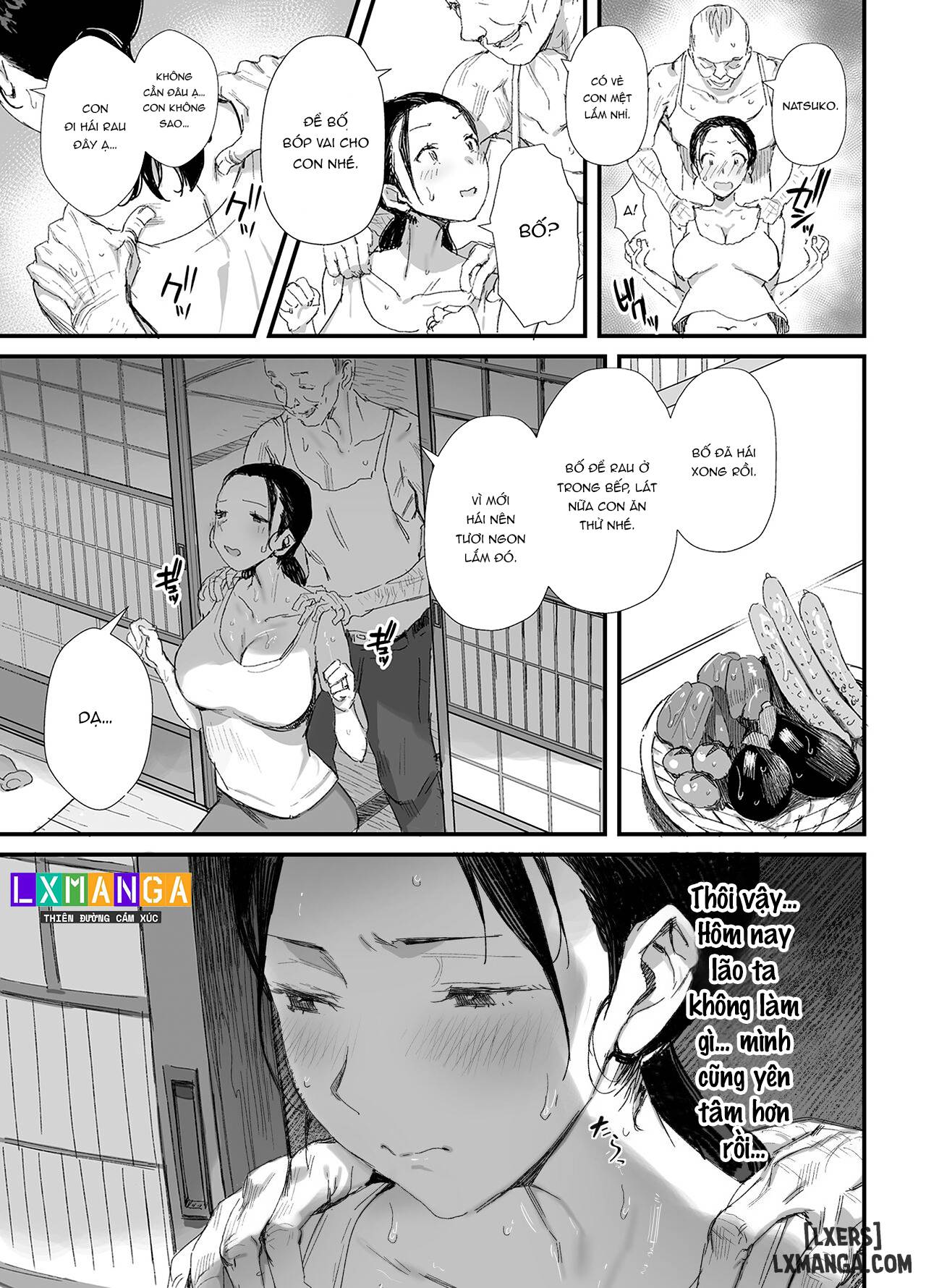 HentaiVN.net - Ảnh 15 - Inaka ni Sumu Dosukebe Gifu to Kosodate Yome - Oneshot.