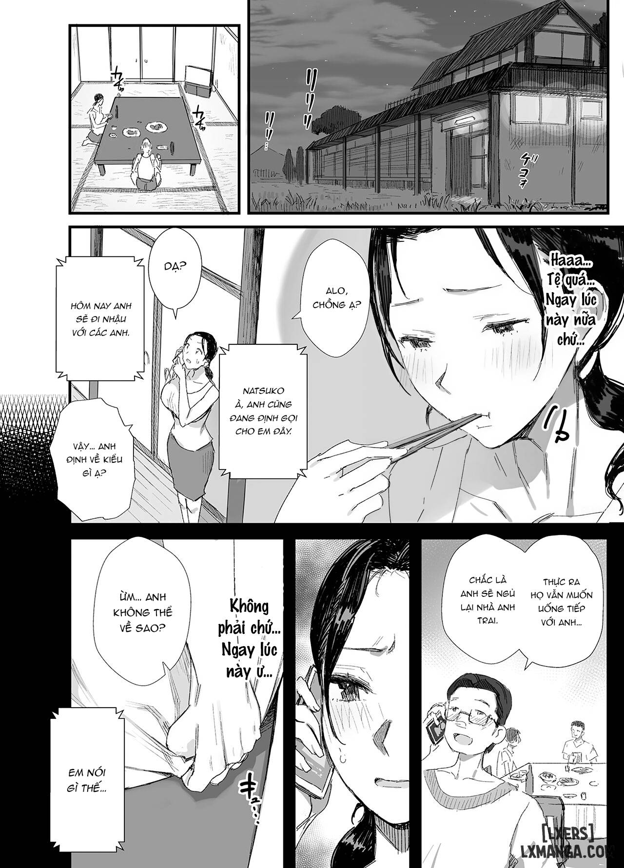 HentaiVN.net - Ảnh 17 - Inaka ni Sumu Dosukebe Gifu to Kosodate Yome - Oneshot.