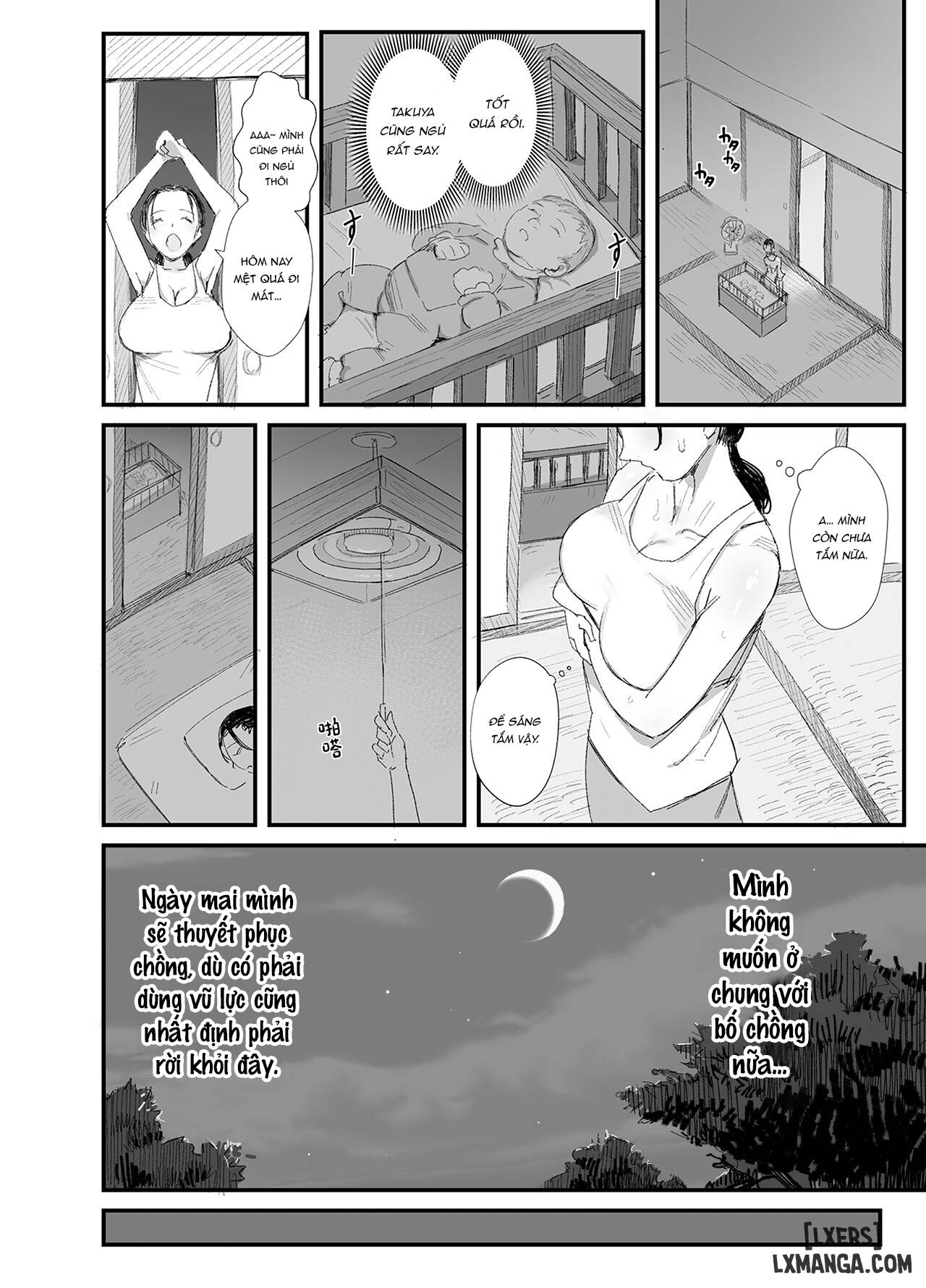 HentaiVN.net - Ảnh 19 - Inaka ni Sumu Dosukebe Gifu to Kosodate Yome - Oneshot.