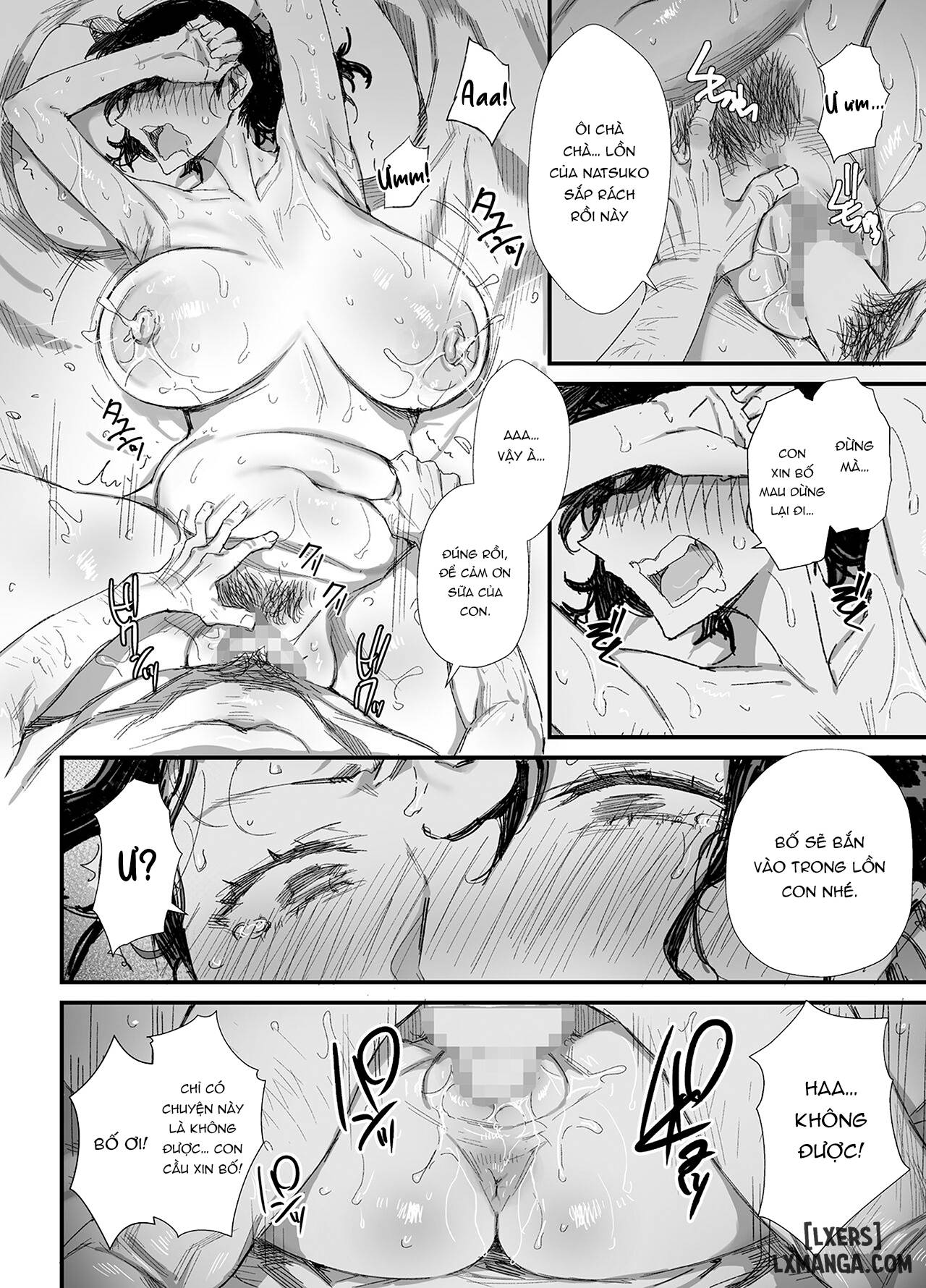 HentaiVN.net - Ảnh 31 - Inaka ni Sumu Dosukebe Gifu to Kosodate Yome - Oneshot.