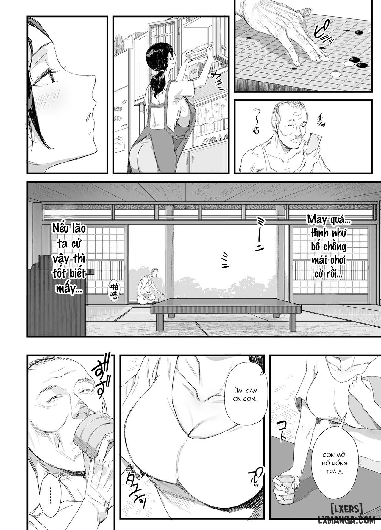 HentaiVN.net - Ảnh 8 - Inaka ni Sumu Dosukebe Gifu to Kosodate Yome - Oneshot.