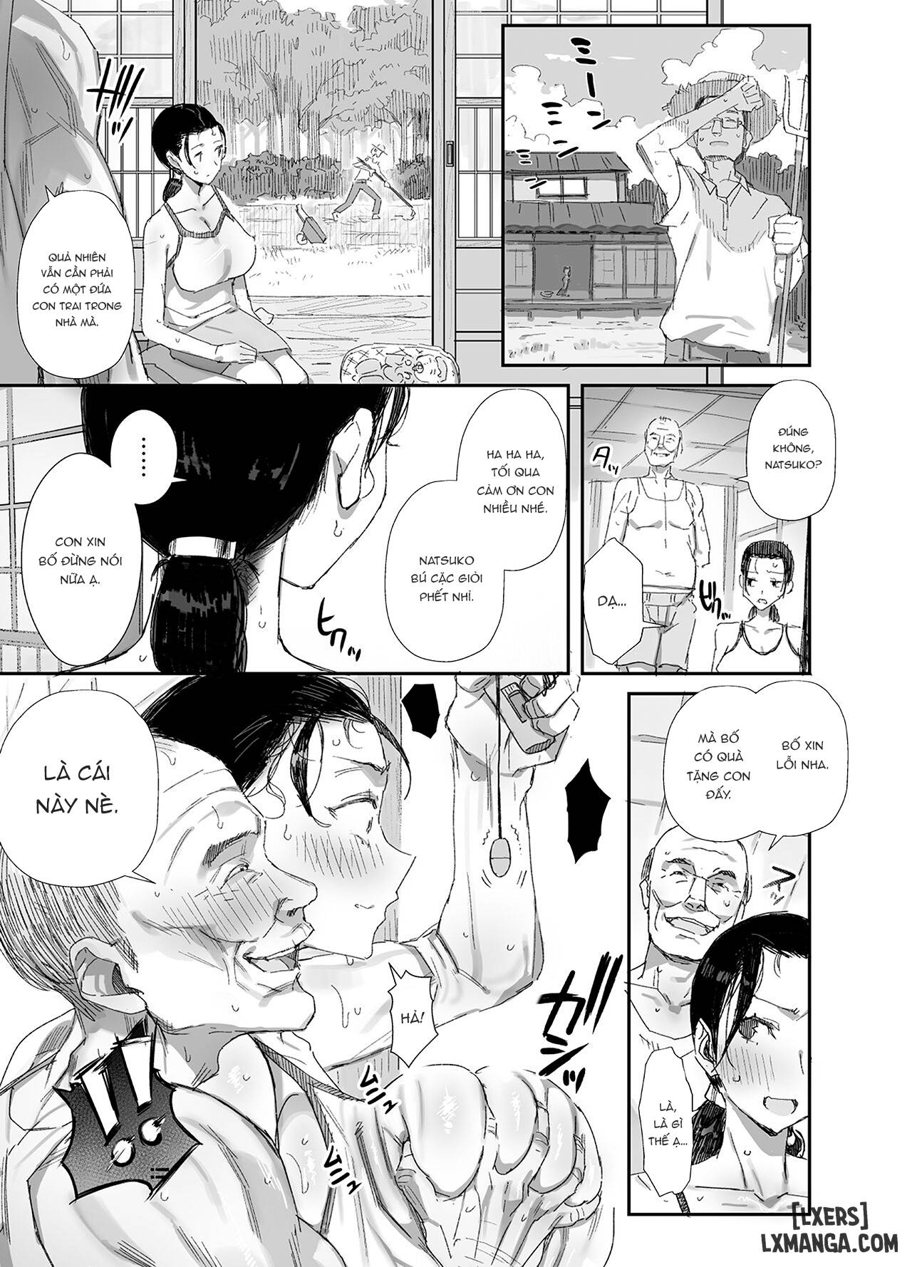 HentaiVN.net - Ảnh 10 - Inaka ni Sumu Dosukebe Gifu to Kosodate Yome - Phần 2
