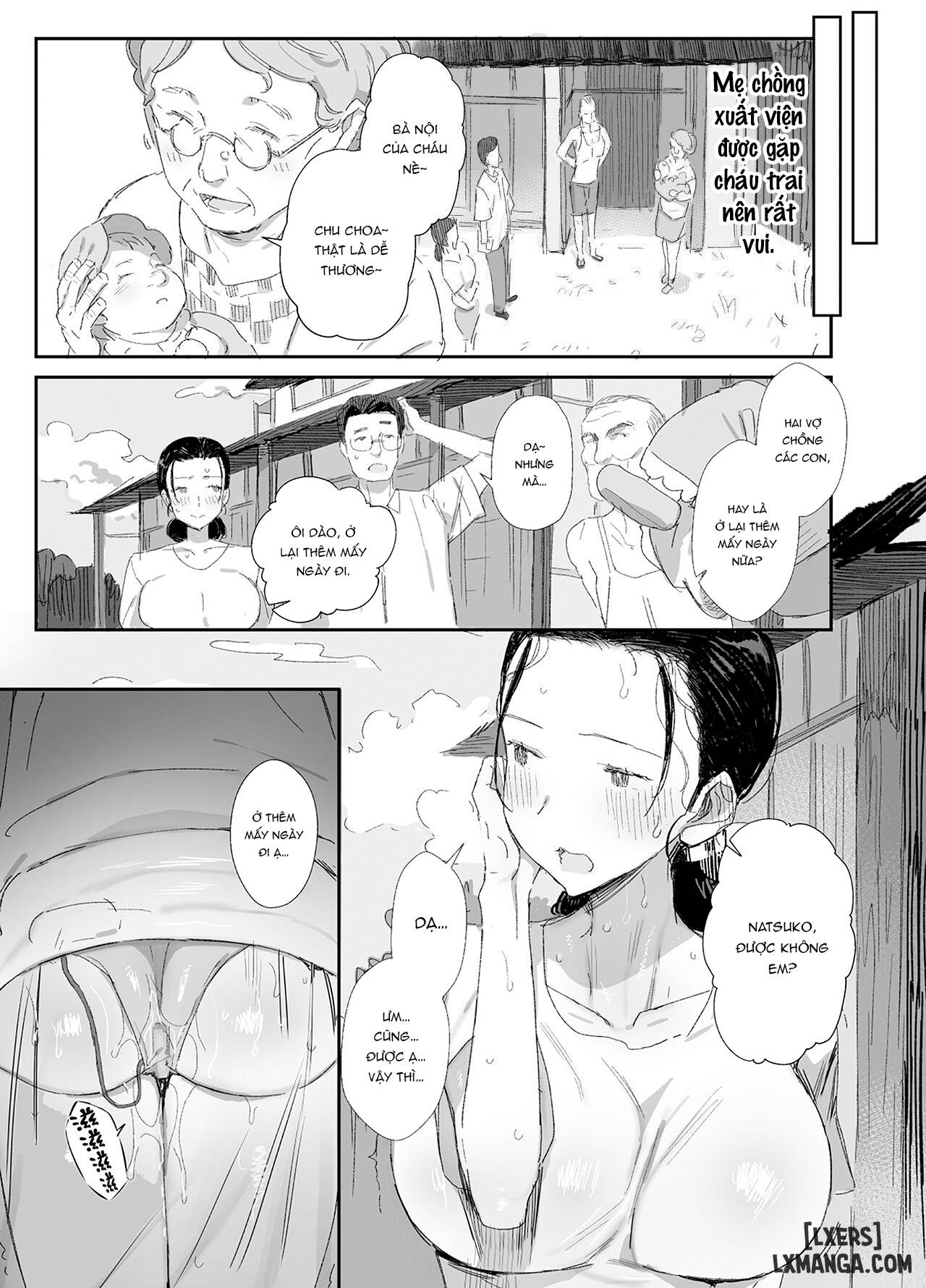 HentaiVN.net - Ảnh 34 - Inaka ni Sumu Dosukebe Gifu to Kosodate Yome - Phần 2