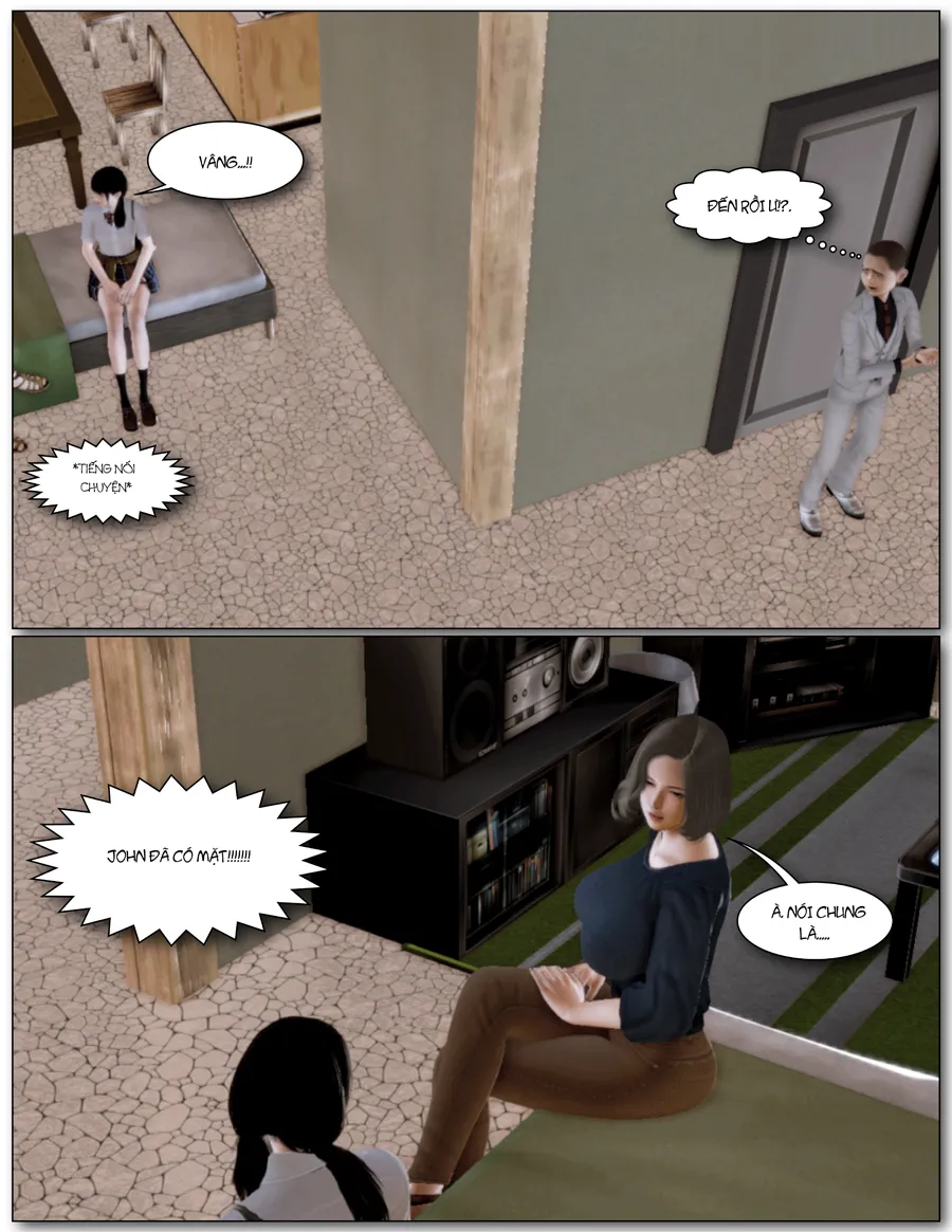 HentaiVN.net - Ảnh 3 - ANNA VÀ JOHN - Chap 3