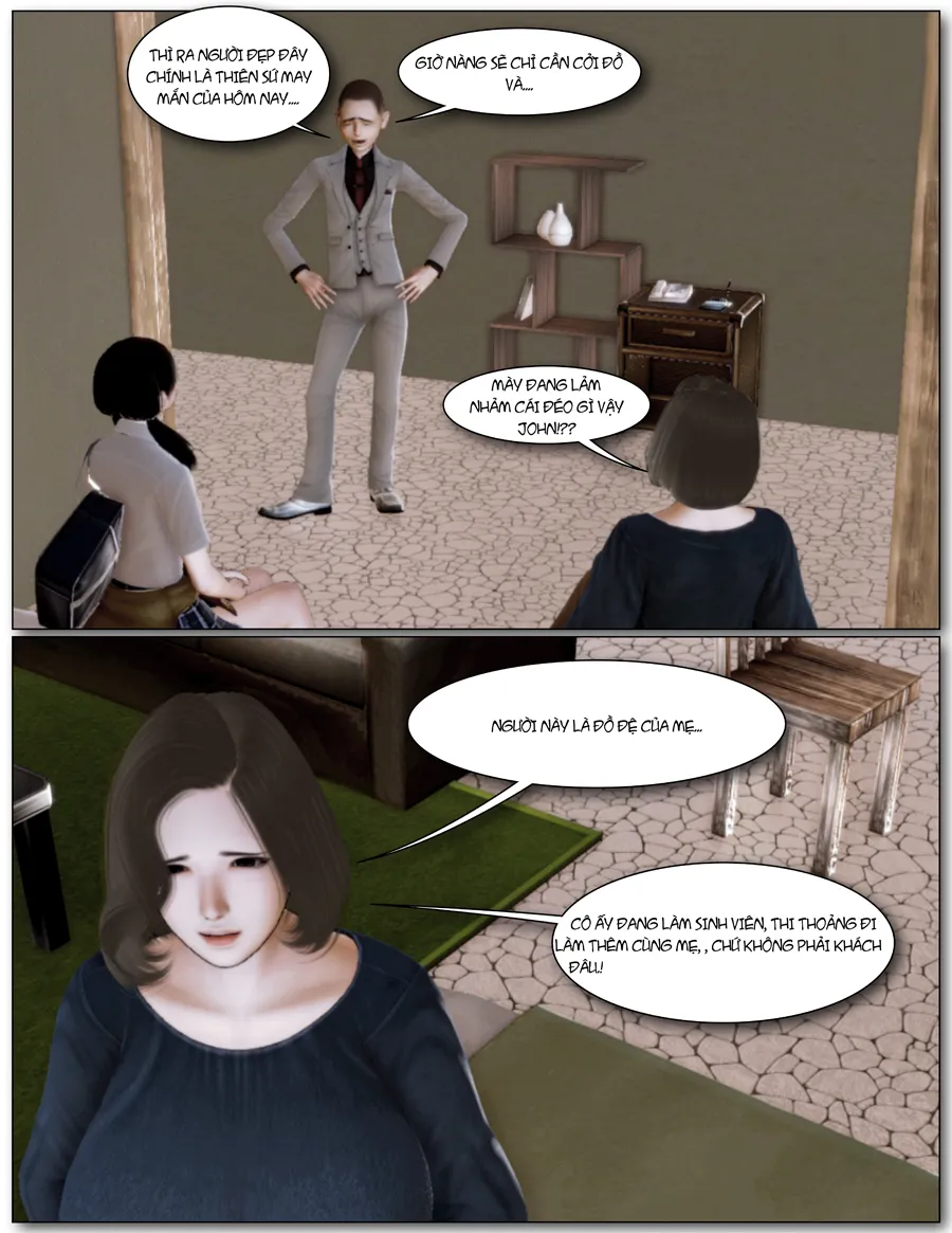 HentaiVN.net - Ảnh 4 - ANNA VÀ JOHN - Chap 3