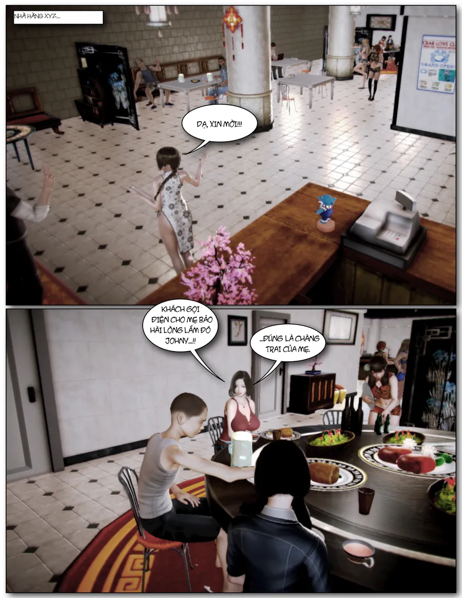 HentaiVN.net - Ảnh 5 - ANNA VÀ JOHN - Chap 4