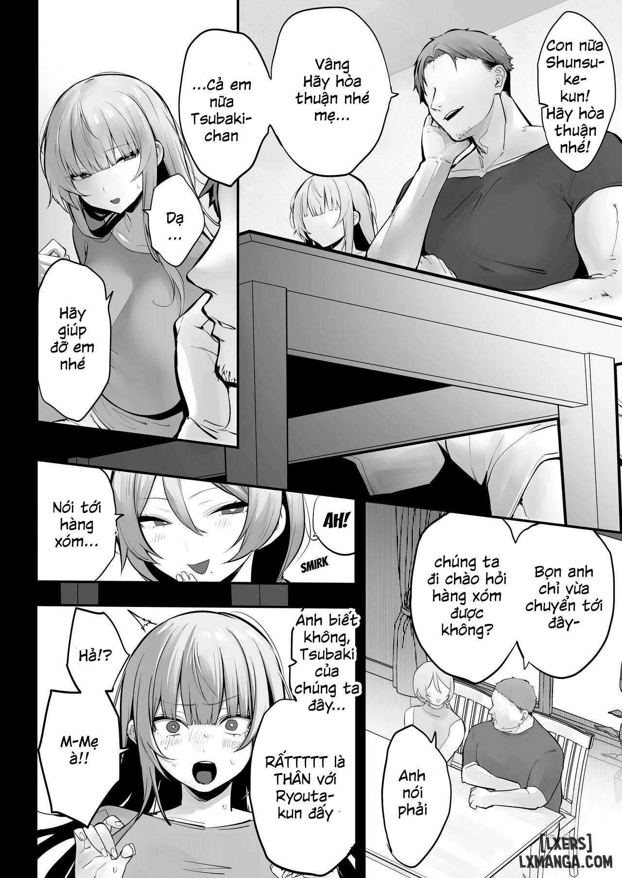 HentaiVN.net - Ảnh 12 - Netorare Ochita Tsubaki - Chap 1