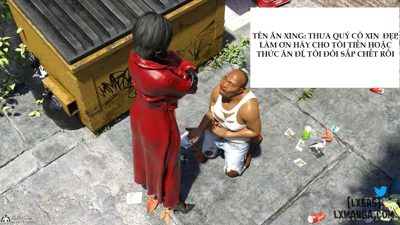 HentaiVN.net - Ảnh 10 - Ada Wong Và Tên Ăn Xin - Chương 1