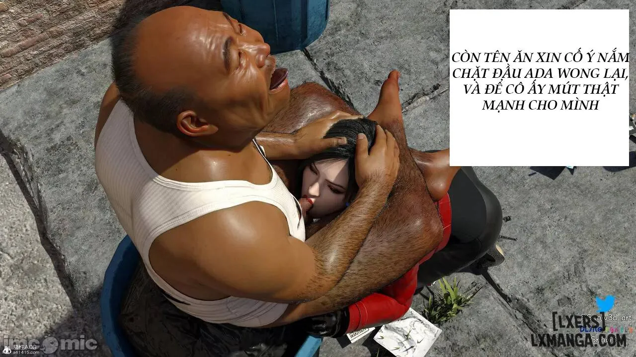 HentaiVN.net - Ảnh 112 - Ada Wong Và Tên Ăn Xin - Chương 1