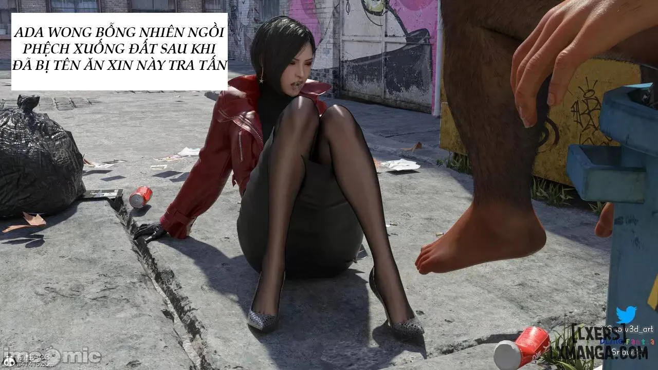 HentaiVN.net - Ảnh 121 - Ada Wong Và Tên Ăn Xin - Chương 1