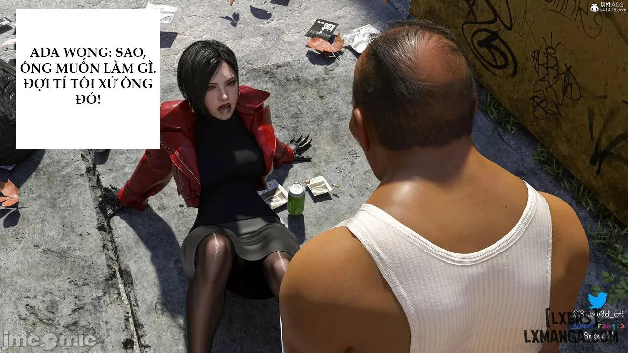 HentaiVN.net - Ảnh 125 - Ada Wong Và Tên Ăn Xin - Chương 1