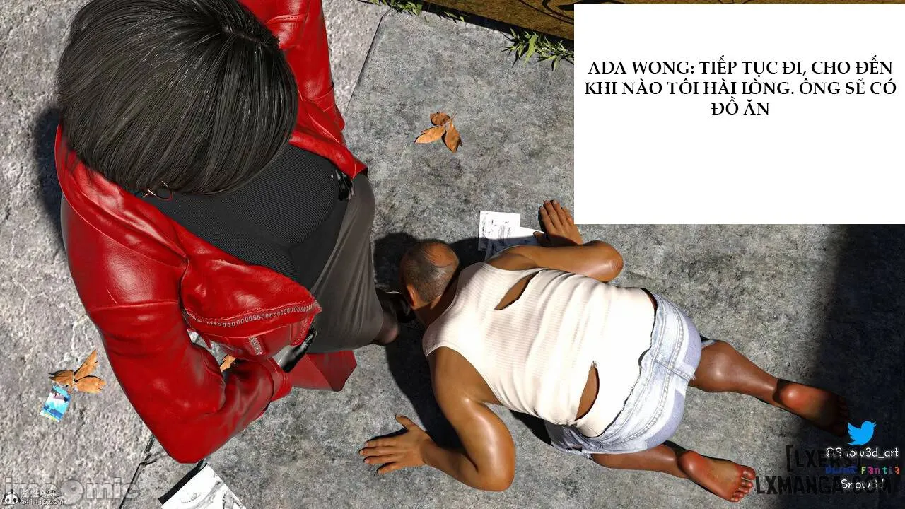 HentaiVN.net - Ảnh 22 - Ada Wong Và Tên Ăn Xin - Chương 1