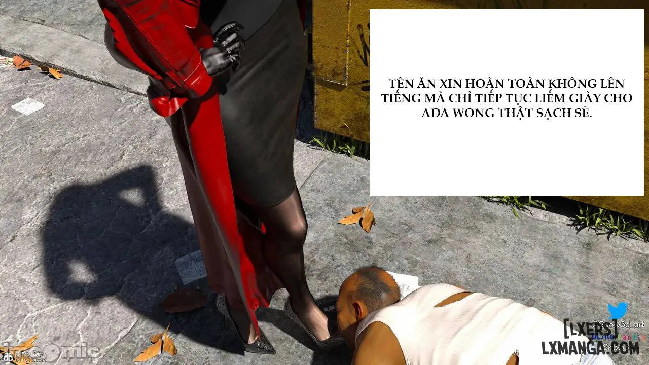 HentaiVN.net - Ảnh 29 - Ada Wong Và Tên Ăn Xin - Chương 1
