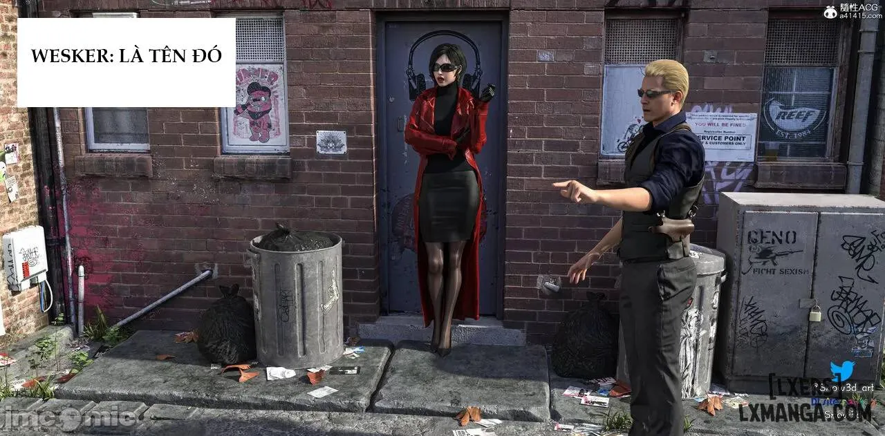 HentaiVN.net - Ảnh 3 - Ada Wong Và Tên Ăn Xin - Chương 1