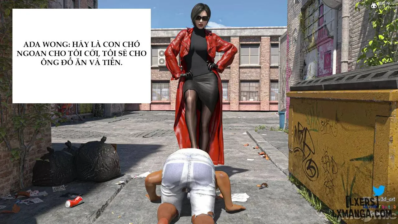 HentaiVN.net - Ảnh 35 - Ada Wong Và Tên Ăn Xin - Chương 1
