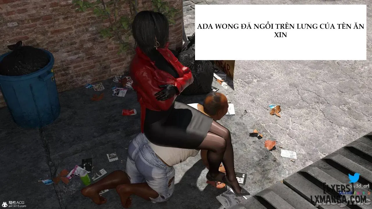 HentaiVN.net - Ảnh 37 - Ada Wong Và Tên Ăn Xin - Chương 1